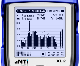 Analyseur en temps réel Xl2 Screen Rta
