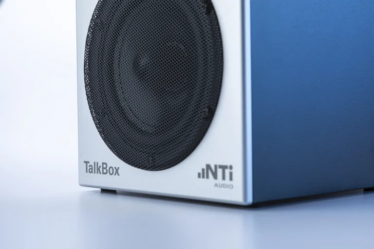 Nti Talkbox Perspecive Left Close Up White And Blue